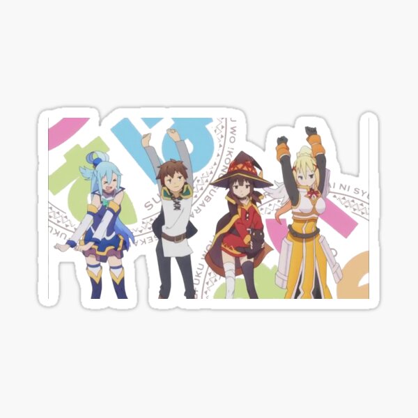 Konosuba 4 Sticker