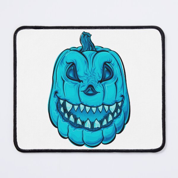 Item preview, Turquoise Scary Pumpkin, Halloween Pumpkin designed and sold by Dven-Clothes.