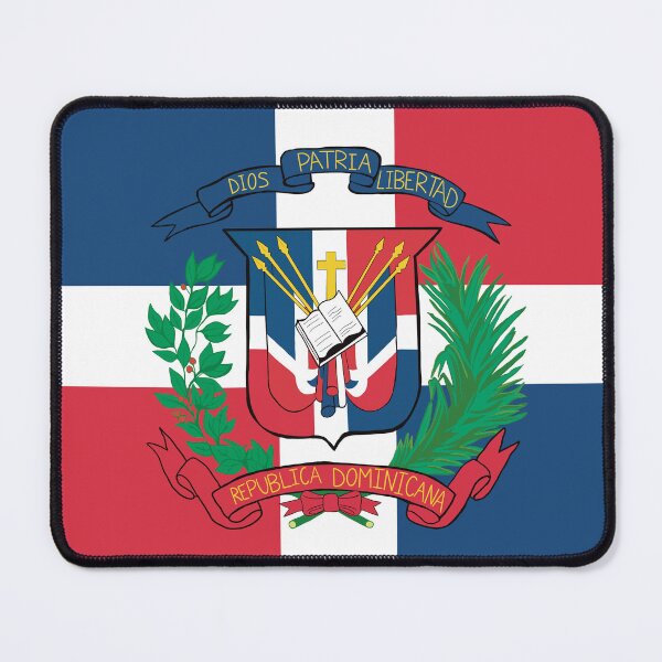 Item preview, Hand drawn Dominican flag designed and sold by CPAdesigns.