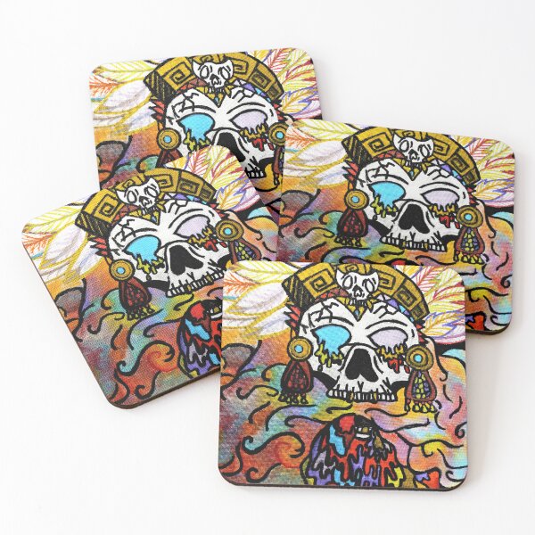 Item preview, Aztec Skull designed and sold by ArtistMinds.