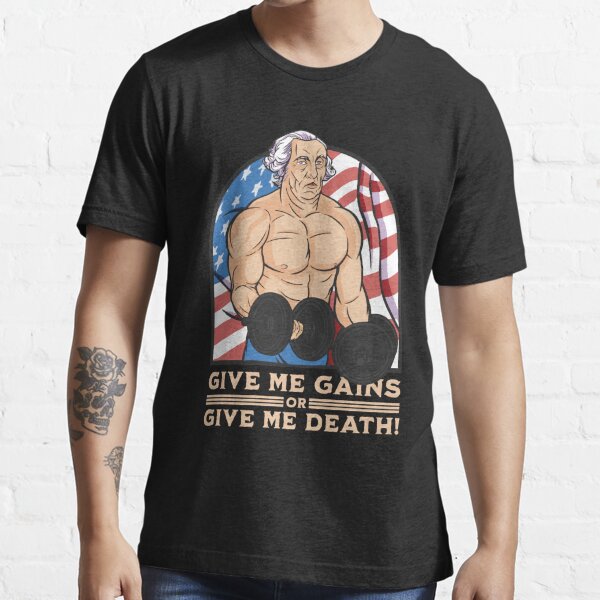 Give me gains or give me death - Funny Bodybuilder - Bodybuilding