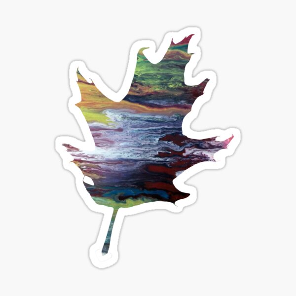 Oak leaf Sticker