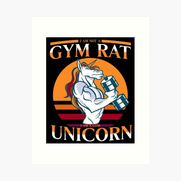 Gym rat, that I am!