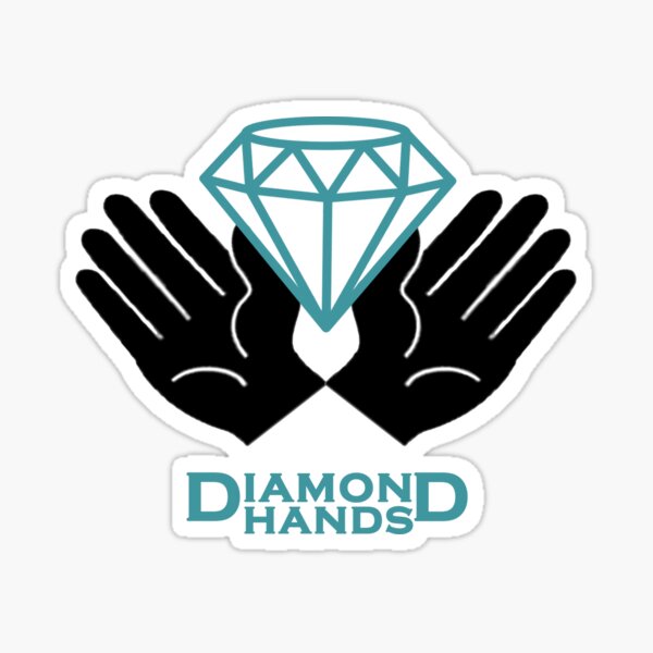 Item preview, Diamond Hands Crypto Logo Design designed and sold by surrile.