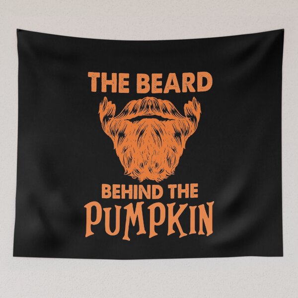 Item preview, The Beard Behind The Pumpkin Halloween Pregnancy Party Dad Gift designed and sold by TMelonShop.