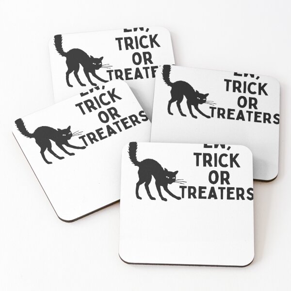 Item preview, Ew Trick or Treaters - Halloween Cat designed and sold by DeansDesigns44.