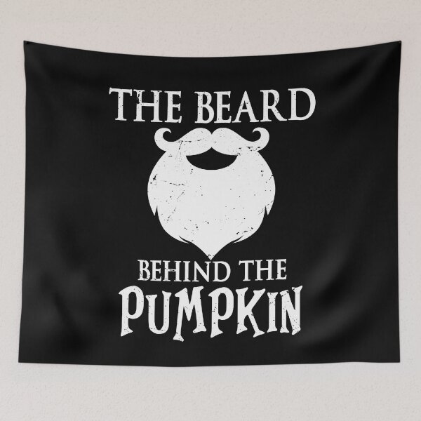 Item preview, The Beard Behind The Pumpkin Halloween Pregnancy Witch Dad Gift designed and sold by TMelonShop.