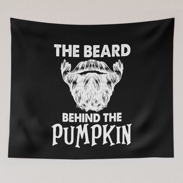Item preview, The Beard Behind The Pumpkin Pregnancy Halloween Party Dad Gift designed and sold by TMelonShop.