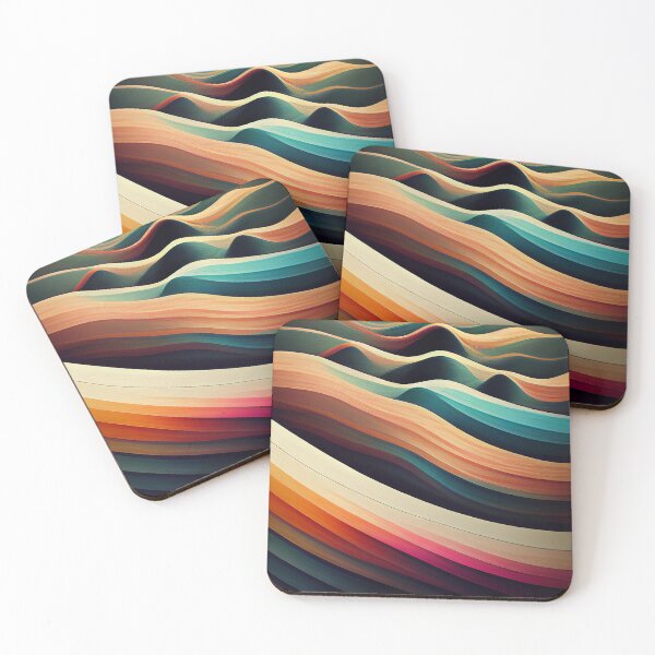 Item preview, Coloured Waves Pattern - 1 designed and sold by MrVPhotography.