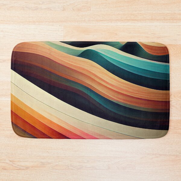 Item preview, Coloured Waves Pattern - 1 designed and sold by MrVPhotography.
