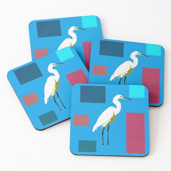 Item preview, Modern art Egret designed and sold by David Lee Thompson.