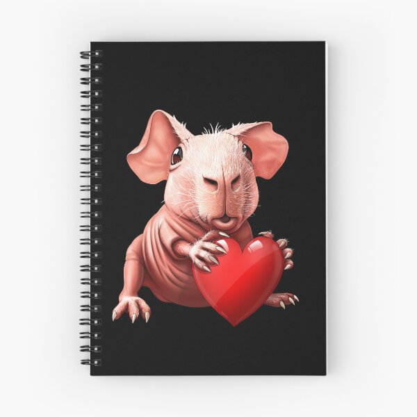 Item preview, Guinea Pig Skinny Pig Herzchen designed and sold by FD-Design.