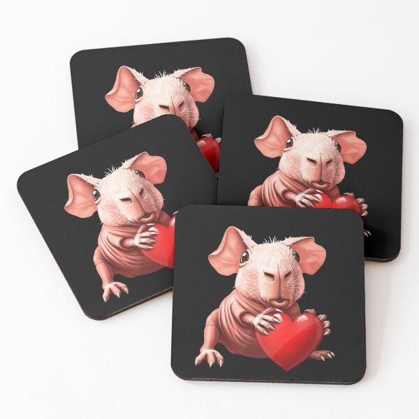 Item preview, Guinea Pig Skinny Pig Herzchen designed and sold by FD-Design.