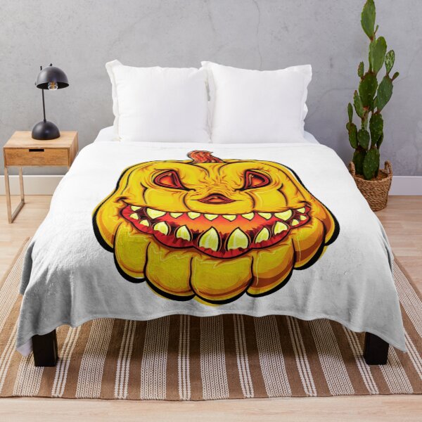 Item preview, Yellow Scary Pumpkin, Halloween Pumpkin designed and sold by Dven-Clothes.