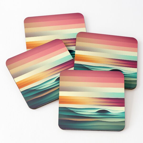 Item preview, Coloured Waves Pattern - 2 designed and sold by MrVPhotography.