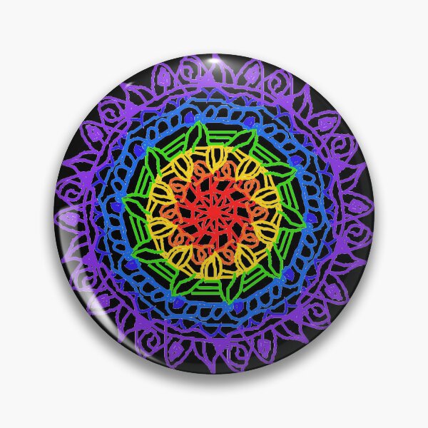Item preview, Mandala arcoiris designed and sold by ElisianArts.