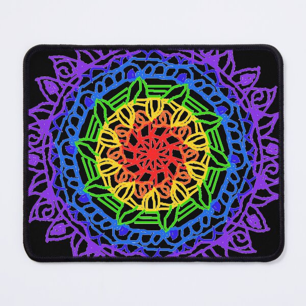 Item preview, Rainbow Mandala designed and sold by ElisianArts.