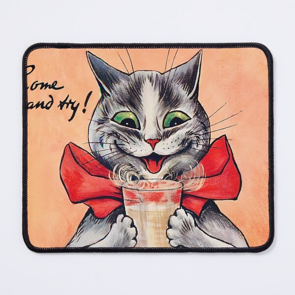 Item preview, Come and Try by Louis Wain designed and sold by WonderweissStudio.
