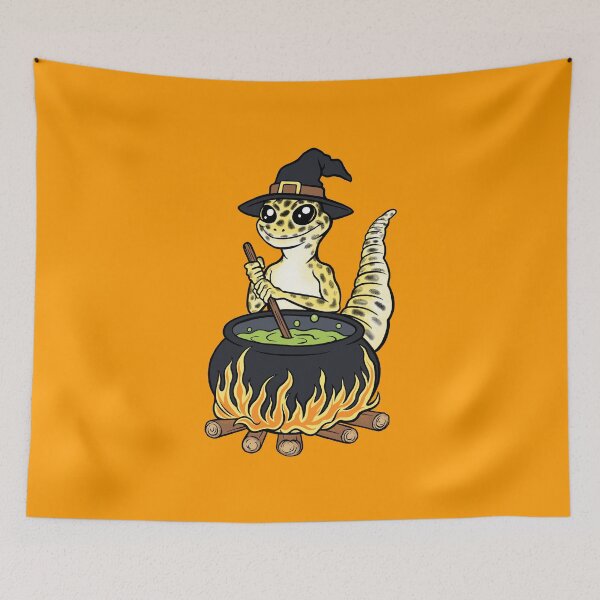 Item preview, Leopard Gecko Witch designed and sold by TEES BY TOM.