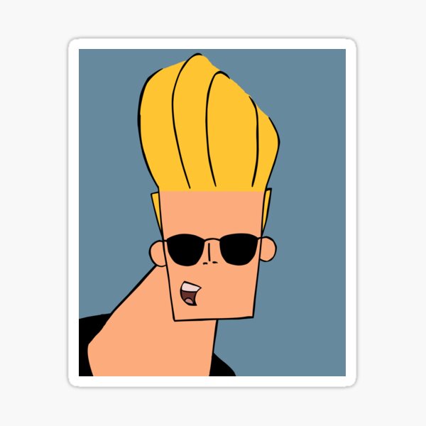 Johnny Bravo Sticker