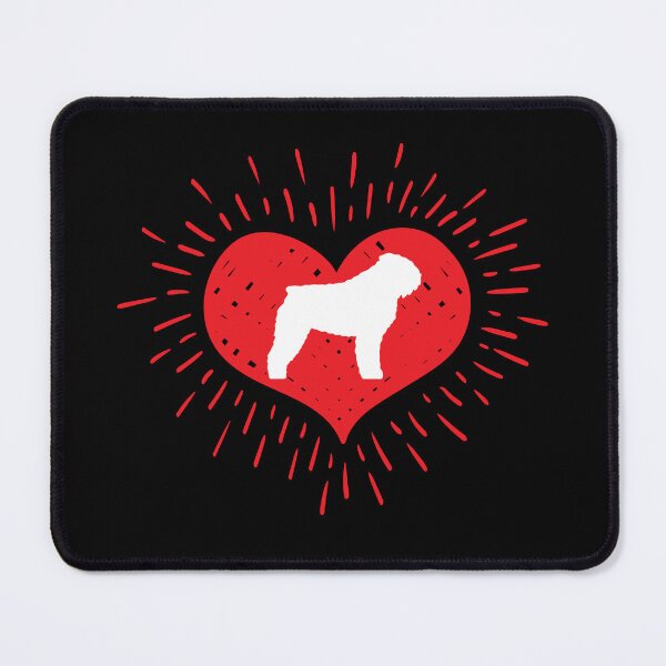 Item preview, Bouvier De Flanders in Heart designed and sold by blackdogshop.