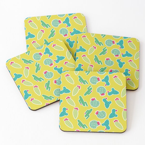 Item preview, Cactus adorable prickly pear mexican modern pattern kawaii cacti designed and sold by T-Mex.