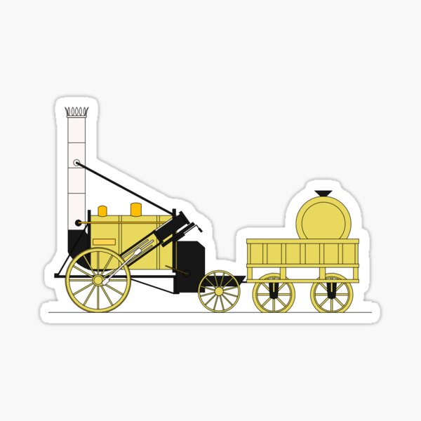 Stephenson's Rocket Print Sticker