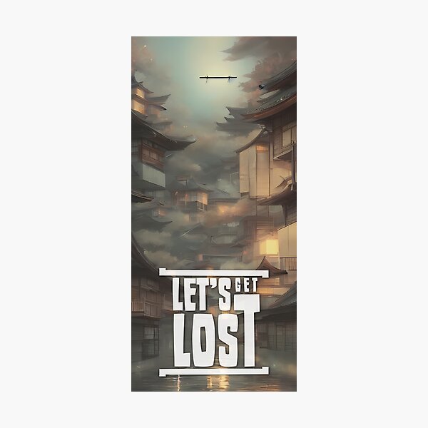 Item preview, Let's get lost designed and sold by Jacx-Studios.