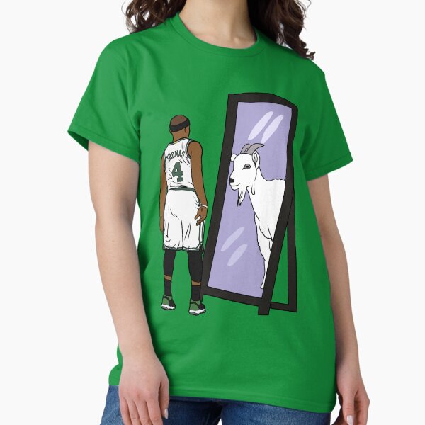 Item preview, Isaiah Thomas Mirror GOAT designed and sold by RatTrapTees.