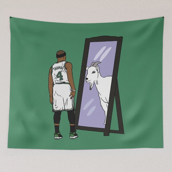 Item preview, Isaiah Thomas Mirror GOAT designed and sold by RatTrapTees.