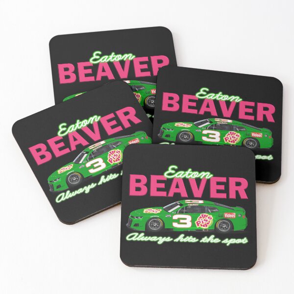 Item preview, Eaton Beaver- Vintage Style Race Car Driver Design designed and sold by DesignsByDaddy.