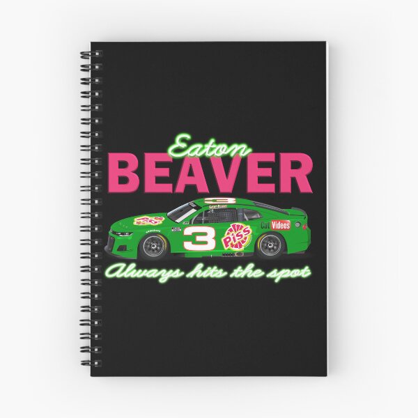Item preview, Eaton Beaver- Vintage Style Race Car Driver Design designed and sold by DesignsByDaddy.