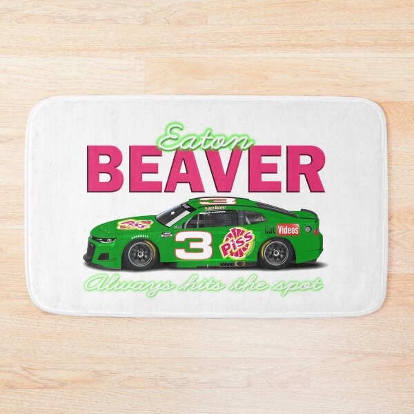 Item preview, Eaton Beaver- Vintage Style Race Car Driver Design designed and sold by DesignsByDaddy.