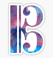 Alto clef Sticker