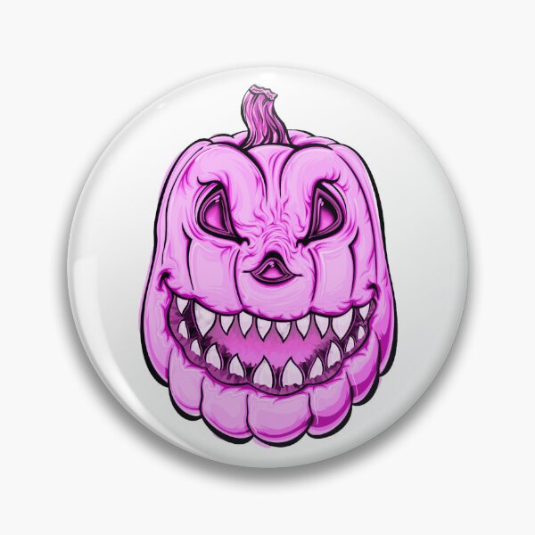Item preview, Pink Scary Pumpkin, Halloween Pumpkin designed and sold by Dven-Clothes.