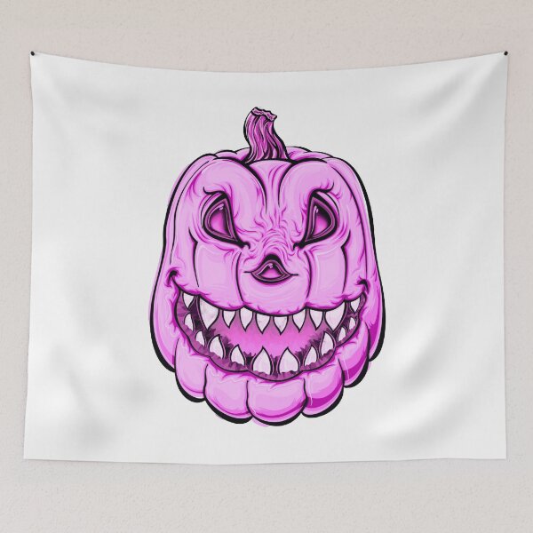 Item preview, Pink Scary Pumpkin, Halloween Pumpkin designed and sold by Dven-Clothes.