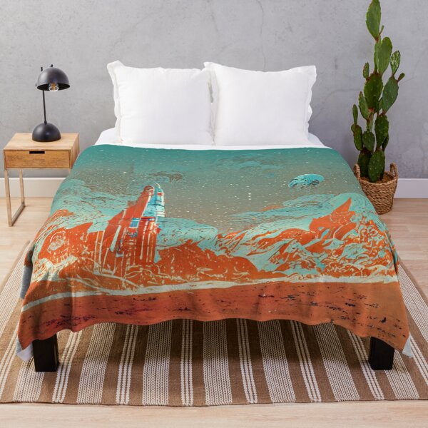 Item preview, Red Planet. Graphic Novel Style Illustration designed and sold by Wavesbender.