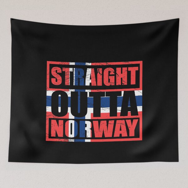 Item preview, Straight Outta Norway designed and sold by Mila1946.