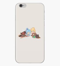 Vinilo o funda para iPhone Konosuba Chibi