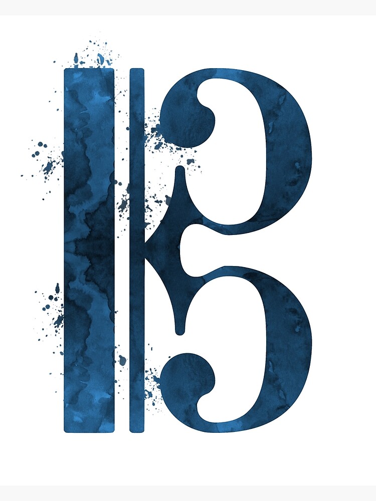 "Alto clef" Poster by TheJollyMarten Redbubble