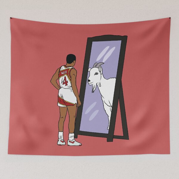 Item preview, Spud Webb Mirror GOAT designed and sold by RatTrapTees.