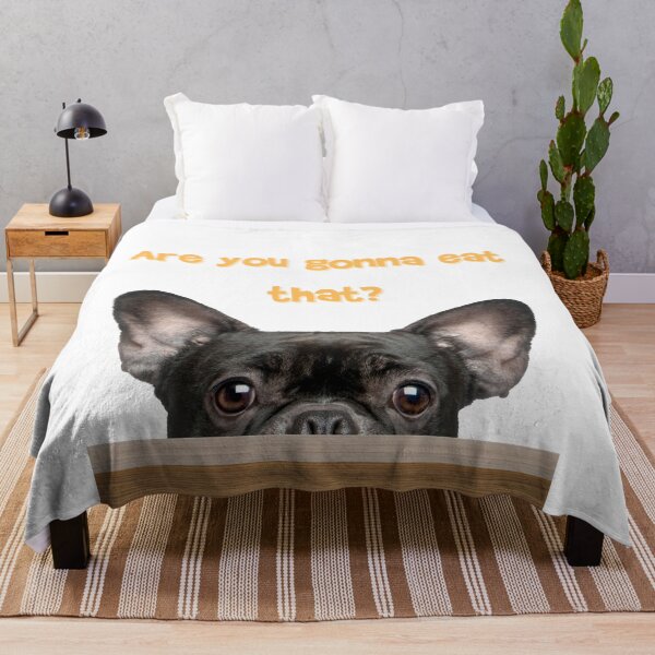 Item preview, French Bulldog - Are you gonna eat that? designed and sold by NiftyTees.