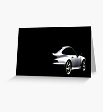 Porsche Turbo Greeting Card