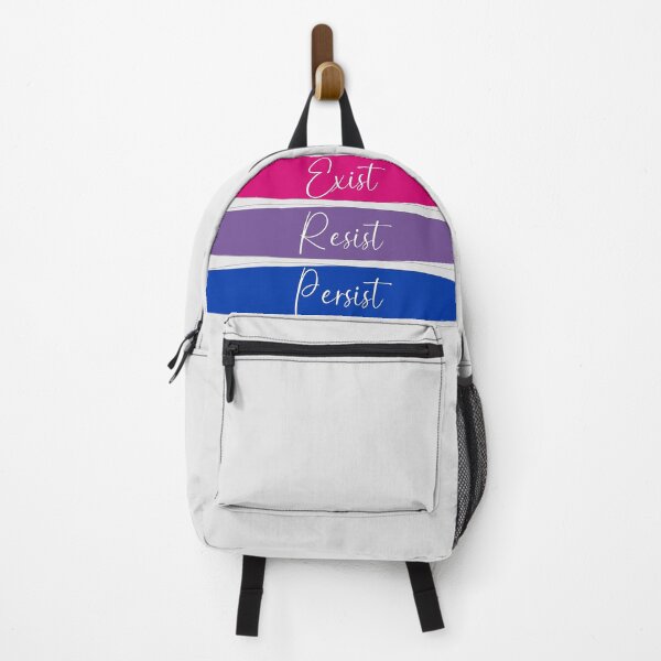 Item preview, Bi Pride Exist, Resist, Persist designed and sold by AmandaRoseArts.