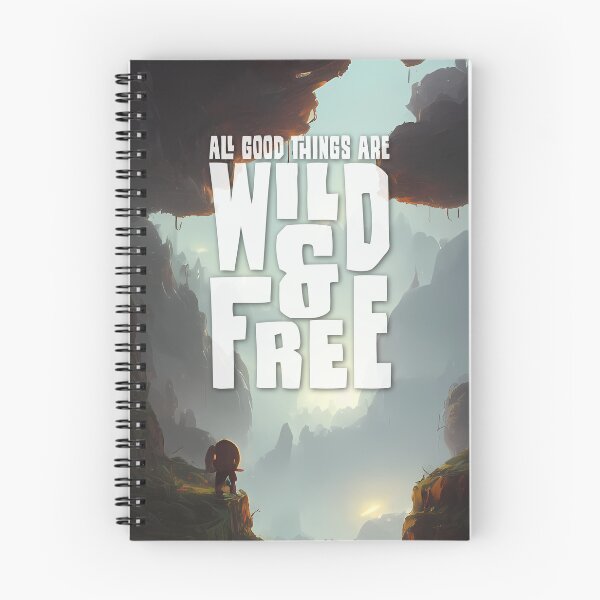 Item preview, All good things are wild and free designed and sold by Jacx-Studios.