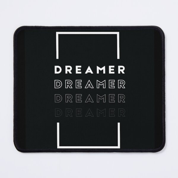 Item preview, Dreamer Black White Simple Typography White Square Typography Fading Typography Text Typography designed and sold by Sentics.