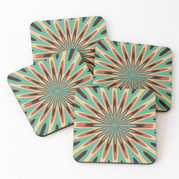 Artikelvorschau, Psychedelischer Retro-Blumenstil entworfen und verkauft von redjaygraphics.
