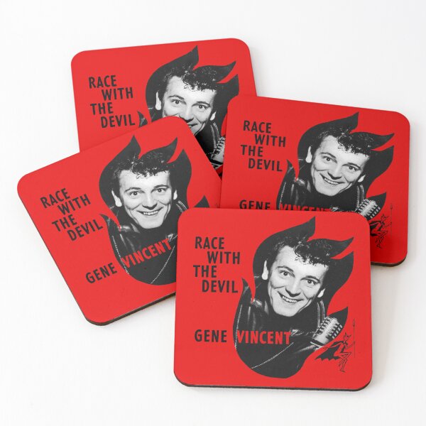 Item preview, Gene Vincent- Race With The Devil designed and sold by Atomic Anachronism Art!.