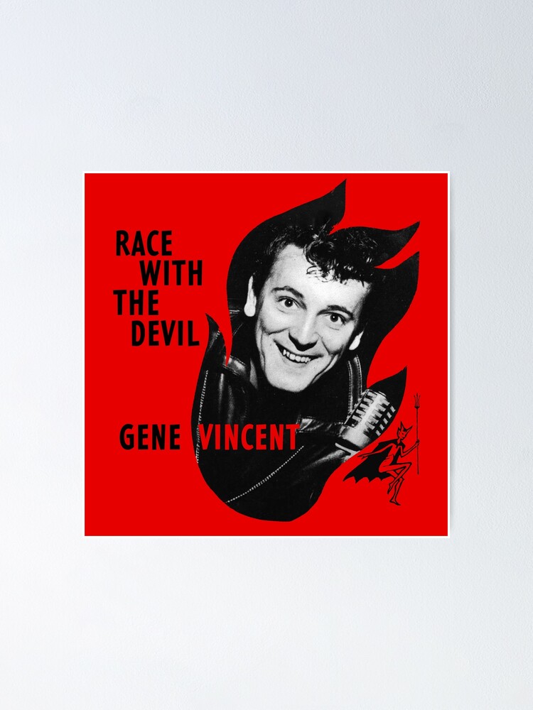 Gene Vincent- Race With The Devil | Poster