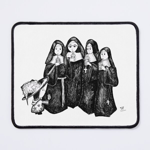 Item preview, Gretchen Meets the Nuns designed and sold by CreepyTreeArt.